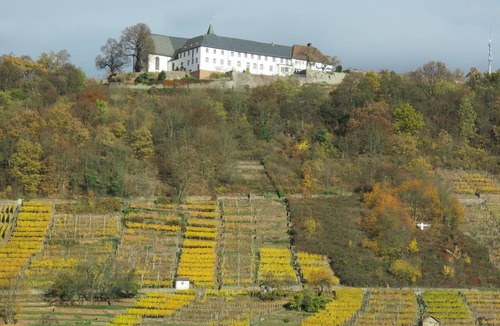 Grossheubach Apartment | Vacation apartment "Engelbergblick" with large panoramic window and balcony| 4 stars