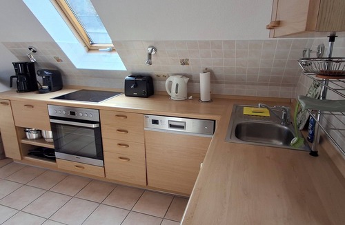 Konigstein an der Elbe Condo | Vacation apartment for 4 people 38 m² with a view of the Lilienstein