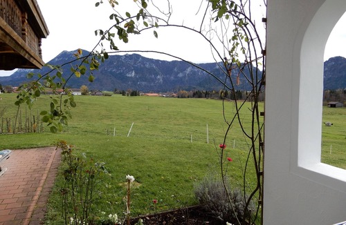 Inzell Apartment | Vacation apartment for 2 people with terrace, sunbathing lawn