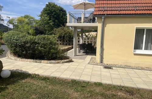 Weißig Apartment | Vacation apartment "Gartenblick", 2 bedrooms - Landhaus Weißig
