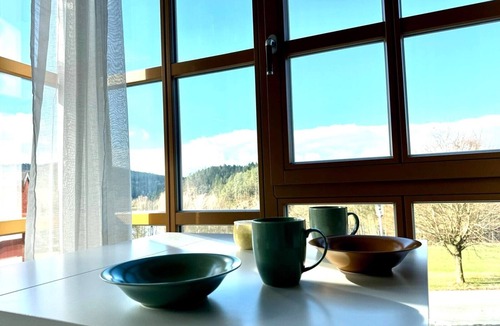 Hillstett Apartment | Vacation apartment "Heidi" with a fantastic view over the lake and forests