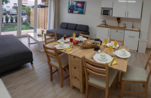 Sanderau Apartment | Vacation apartment in Würzburg city with terrace incl. parking spaces in front of the door
