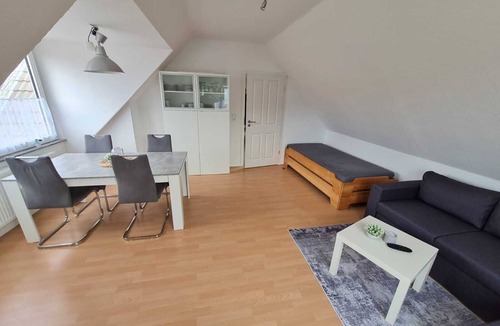 Vitzdorf Apartment | Vacation apartment in Vitzdorf with terrace, WiFi and garden view on Fehmarn