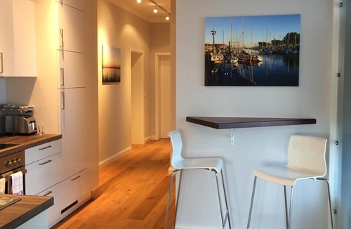 Orth Apartment | Vacation apartment right by the sea in Orth with terrace