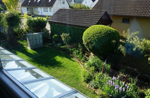 Duerrwangen Apartment | Vacation apartment with conservatory, in a quiet location with outdoor seating for 4 pers.