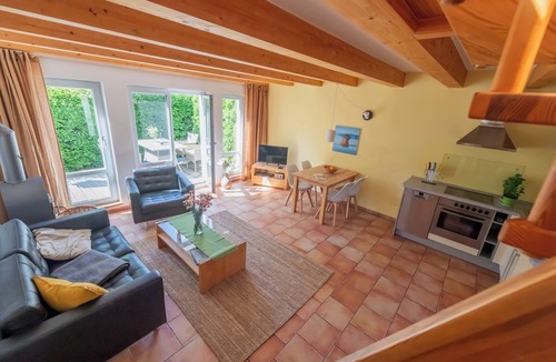 Heiligendamm House | Vacation home "Lavendel" with sauna, fireplace & terrace - quiet location for 4 people