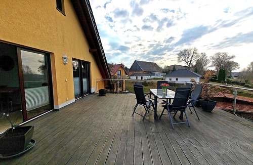 Neppermin Apartment | Vacation home Renz - Achterwasserblick in Neppermin - Holiday apartment 1