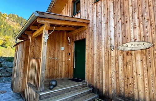 Murau Ski Chalet | Vacation home with large sun terrace outdoor whirlpool and mountain panorama