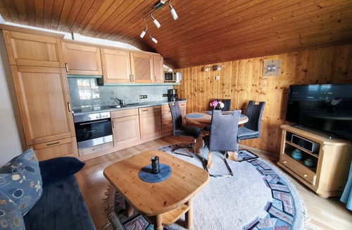 Kruen Apartment | Vacation Rental 1 Soiernblick Krün Bärnbichl with a magnificent mountain view & 2 balconies