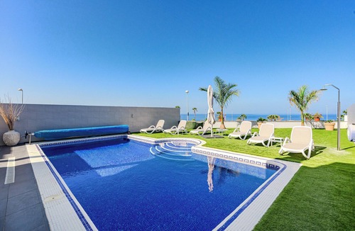 La Caleta Villa | Villa Elisabetta, Luxury Villa With Ocean View and Heated Pool in Adeje Tenerife