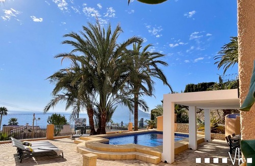Benissa Coast Villa | Villa EVA in Benissa – Opposite Cala Les Bassetes, 6 bedrooms, private pool, sea views, air conditioning and Wi-Fi