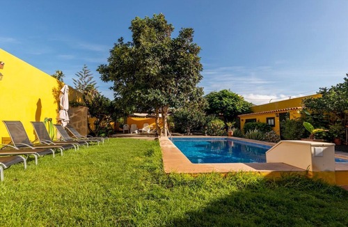 Galdar Villa | Villa Galdar Cuchufleta piscina BBQ Parking Privado