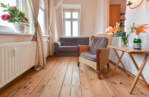 Ahlbeck Apartment | Villa Magdalena 05 - classic spa architecture - very close to the beach