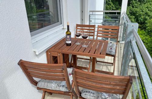 Ostseebad Baabe Apartment | Villa Salus Whg 5 Auszeit - mit 2 Bädern und Balkon
