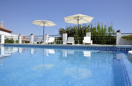 Benalmadena Villa | Villa with spectacular views, a large garden with a private heated swimming pool