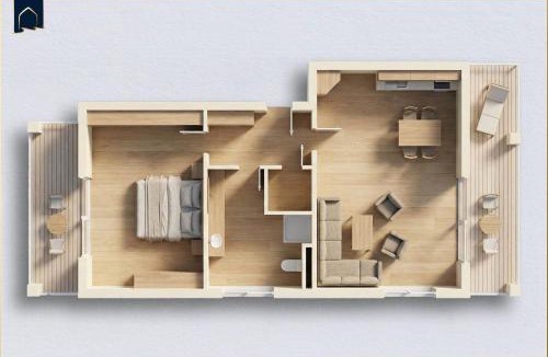 Korswandt Apartment | Villen am See - Villa Petra Whg Ahlbeck
