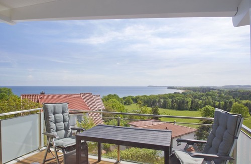 Gohren Apartment | With sea view and balcony, use of swimming pool and sauna - Sea view apartment 67