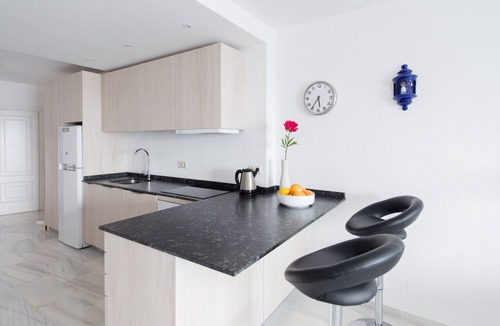 Calahonda Apartment | Wonderful apartment first line by the sea with breathtaking view for 2