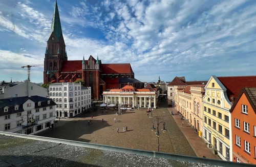 Schwerin Apartment | Wonderful bright apartment directly on the market square 46sqm Nr 1 #Cosiness Company