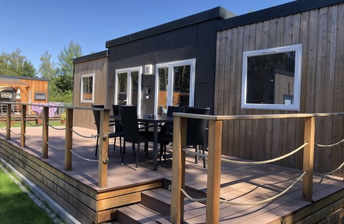 Wackersdorf House | Wonderful mobile home with outside sauna and whirlpool (WA 103)