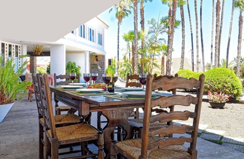 Tafira House | Wonderful private villa for 10 guests with WIFI, A/C, private pool, TV, patio and pets allowed