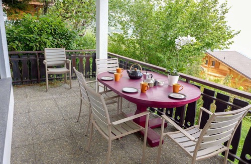 Randogne House | Wonderful private villa for 10 people with WIFI, TV, terrace and panoramic view