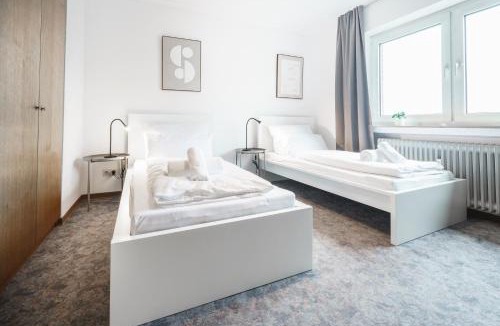 Ibbenbueren Apartment | Wooon I O105 XXL I 10 Personen I 4 Schlafzimmer I 160m2 I Smart I P I
