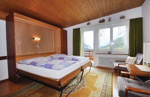 Leukerbad Apartment | Your vacation apartment is located on the 3rd floor of a large chalet and therefore offers you a won