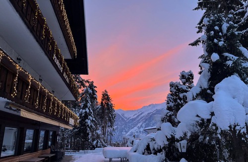 Obsteig Bed & Breakfast | Zimmer 04/2bett mit Balkon - Pension Alpina