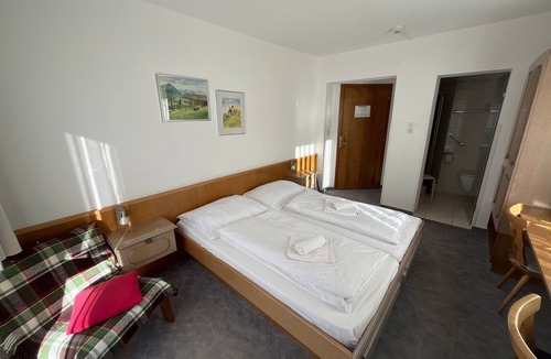 Obsteig Bed & Breakfast | Zimmer 11/2bett mit Balkon - Pension Alpina
