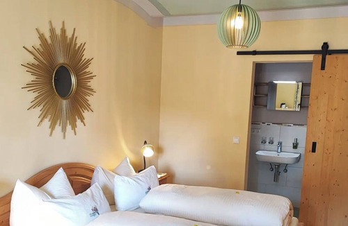 Hoslwang Apartment | Zimmer Sonnentor, Südseite mit Balkon, 1. Etage, 19 qm