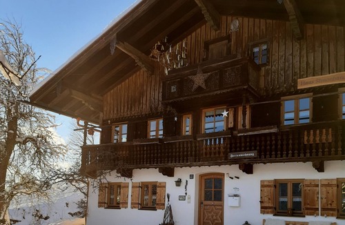 Reit im Winkl Apartment | Zwei-Raum-Wohnung Bergblick 35qm, Dusche/WC, Extra-Schlafzimmer, Küche