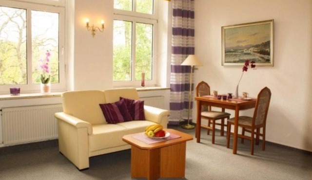 1-room apartment no. 2, 28m², 1. Floor, West - Waldhaus Gronenberg