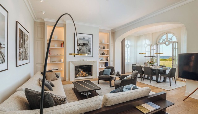 133 m² luxury vacation apartment in Heiligendamm - with sea views, terrace & top views