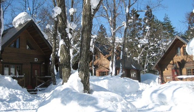 7person capacity 2LDK log house cottage with loft/Kitaazumigun Nagano