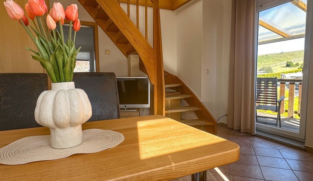 A cozy apartment with countryside views for 2-4 people in the picturesque