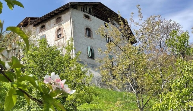 A.D. 1486 chambre Panoramic room in old mansion Val di Non