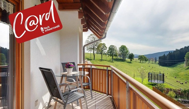 Apartment 'Ost' with Shared Terrace, Shared Garden and Balcony