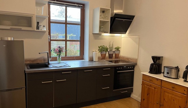 Apartment 1 with 2 bedrooms (4 adults + infant) on the ground floor - Villa Seeheim Ferienobjekt direkt