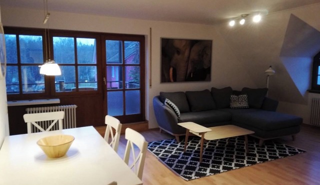Apartment '2 Zimmer Appartement 50' with Balcony and Wi-Fi