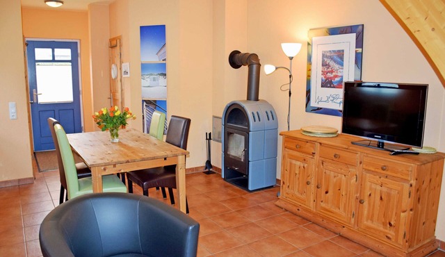 Apartment 5 with fireplace and terrace Nixenhus - Ferienappartements zum