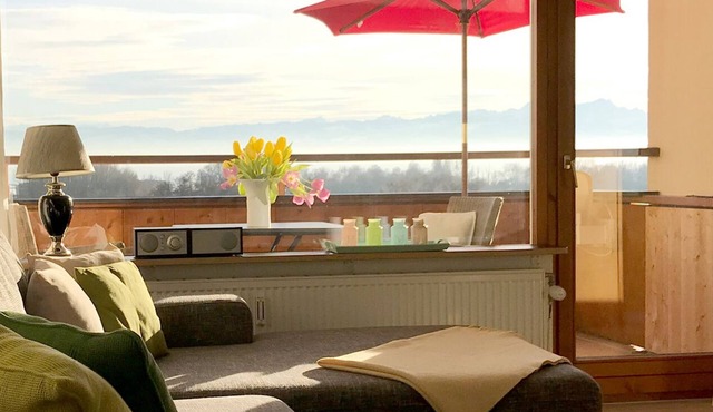 Apartment Alina - Penthouse apartment with breathtaking views of Lake Constance