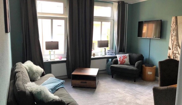 Apartment 'Altbaucharme In Zentraler Lage' with Wi-Fi