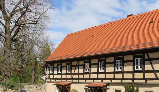Apartment-Classic-Private Bathroom-Terrace-Fewo Fachwerkhaus Maxen