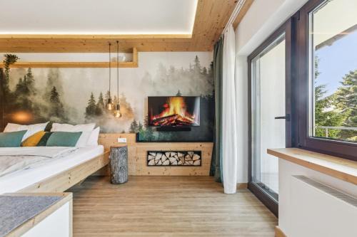 Apartment "Das Waldo" - beim Titisee, Ausblick, Stellplatz