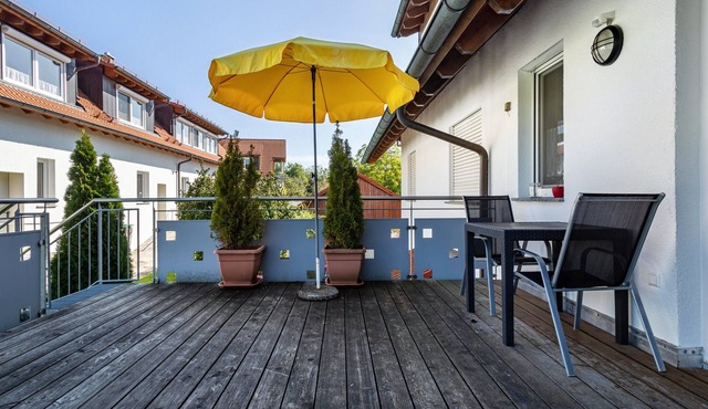 Apartment 'Ferienwohnung 2, 35qm' with Shared Garden, Balcony and Wi-Fi