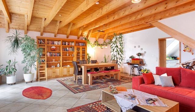 Apartment 'Ferienwohnung am Rosenberg' with Shared Garden, Wi-Fi and Air Conditioning