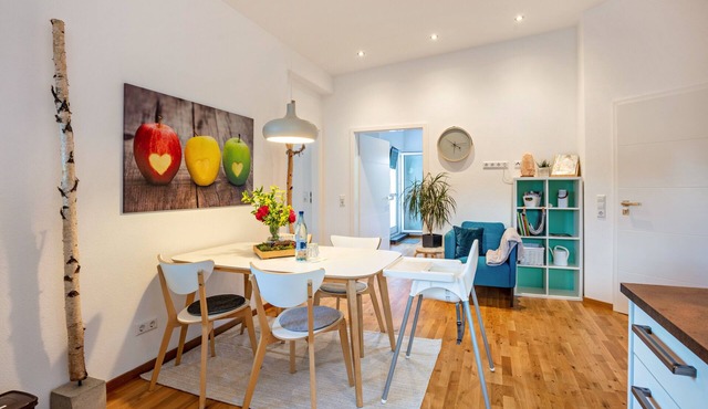 Apartment 'Ferienwohnung Happy' with Balcony and Wi-Fi