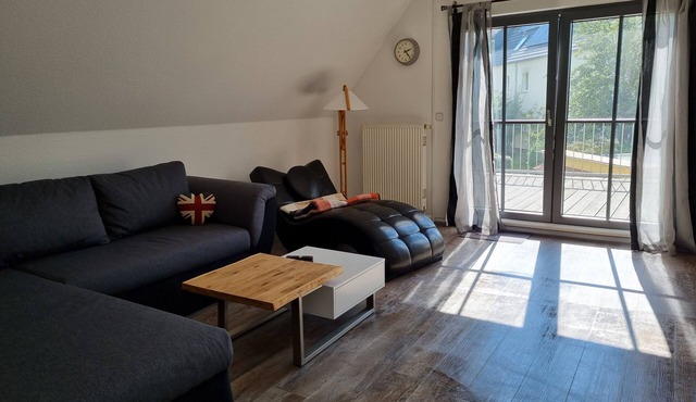 Apartment 'Ferienwohnung Windmühlensiedlung' with Private Terrace, Balcony and Wi-Fi