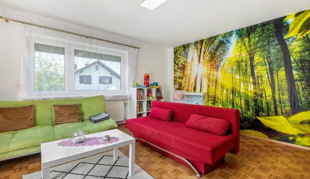 Apartment 'Fewo Lusen for up to 6 Guests, Mountain View' with Terrace & Private Garden